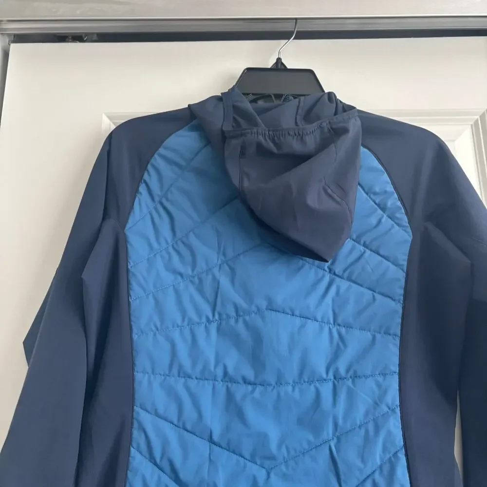 Outdoor Research Women’s Refuge Hybrid Hooded Jacket Blue Size XS Blue